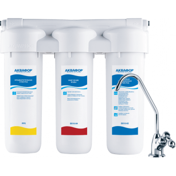 Водоочиститель АКВАФОР модель Трио Норма умягчающий Водоочиститель АКВАФОР модель Трио Норма умягчающий